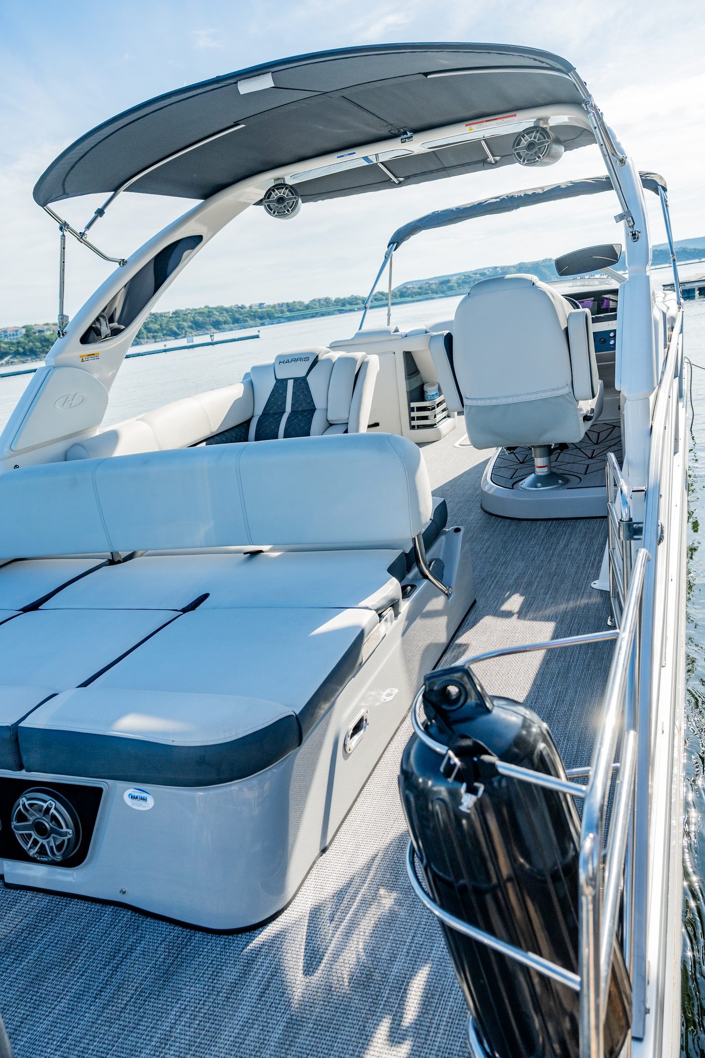 Captain at the helm